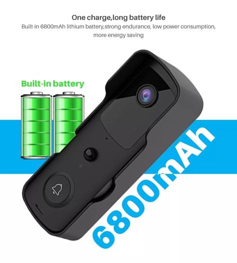 NEW Tuya Smart Video Doorbell Wi-Fi 1080P Video Intercom Door Bell