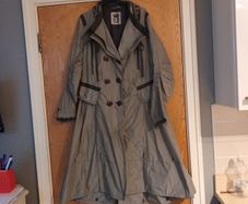 Beautiful  Designer DAMO  - The Dutch Touch  Vintage  Coat.. S.12  NEW.