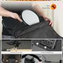 Electronic Drum Set, Portable Electric Drum Set for Beginner with Quiet Mesh Snare Drum Pads, 220+ Sounds, USB MIDI, 2 Switch Pedal, Electric Drum Kit with Sticks, Travel Bag Image 2