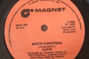 Darts White Christmas Vinyl Single Irish Pressing