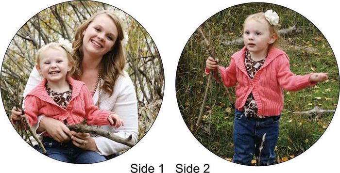 Personalised Photo Sphere with Stand