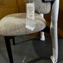 3 x Beige Fabric Dining Chairs Like New in Box Image 7