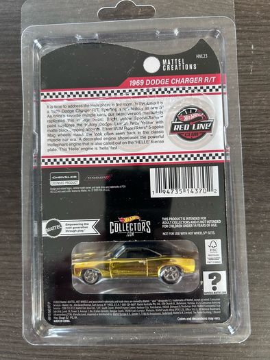 HotWheels Collectors Carded RLC Dodge Charger R/T