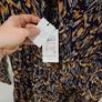 Brand new REISS Lilia Abstract Feather Mini Dress Image 8