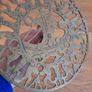 Vintage Brass Plant Stand Image 3