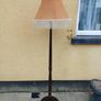Vintage Mahogany Floor Lamp Image 2