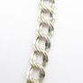Vintage 925 Sterling Silver Double Link Charm Bracelet Image 5