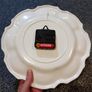 Plastic Flowery Kitchen Wall Clock (used). Image 2