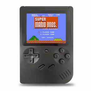 3" Retro Mini Protable Handheld Video Game Console Built-In 400 Games Black B