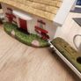 Thatched cottage 14 " x 9 " Image 2