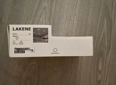 IKEA LAKENE LED recessed spotlight opal white