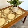 Vintage Retro Mid Century Danish Teak and Tile Coffee Table Image 8