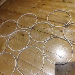 Wooden ring frame