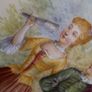 Romantic Rococo Courting Couple 1890 to 1910 Image 4