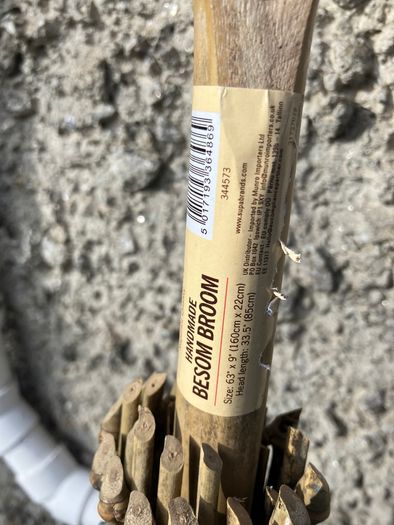 Halloween witch's broom / besom