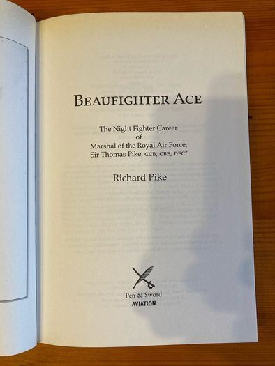 War book:'Beaufighter Ace'
