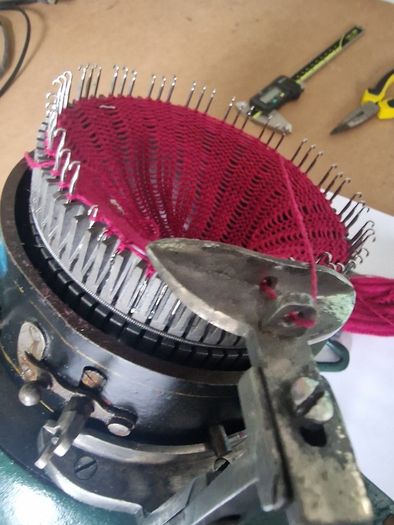 Antique Circular  Sock Knitting Machine