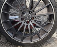 Mercedes style alloy wheels