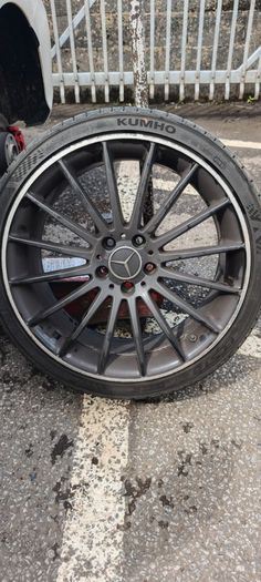 Mercedes style alloy wheels