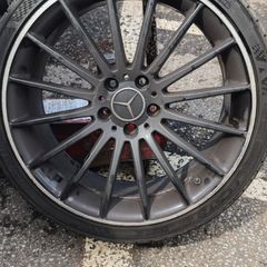 Mercedes style alloy wheels