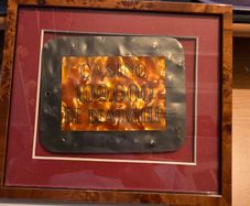 Gigantic Casino 100.000 De Deauville Plaque # 147 - Framed