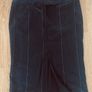 Pin stripe black  skirt Image 3