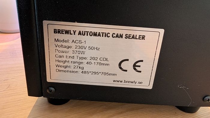 Brewly Beer Can Sealer