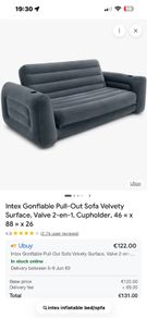 camping inflatable bed/sofa