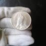 1922 US Silver Peace Dollar Coin Image 2