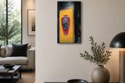 Derek Menary. Original Acrylic &amp; Gesso on Board. Vessel Series, Unframed