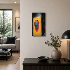Derek Menary. Original Acrylic & Gesso on Board. Vessel Series, Unframed