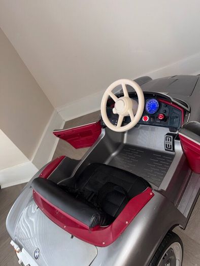 BMW 507 Kids Electric Ride On Car Silver - Remote