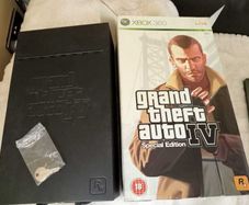 Grand Theft Auto IV Special Edition Xbox 360 - Complete Collector's Box Set