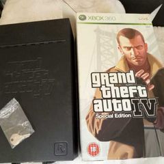 Grand Theft Auto IV Special Edition Xbox 360 - Complete Collector's Box Set