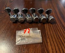 Electric guitar locking tuners machine heads 6 line electric guitar parts accessories