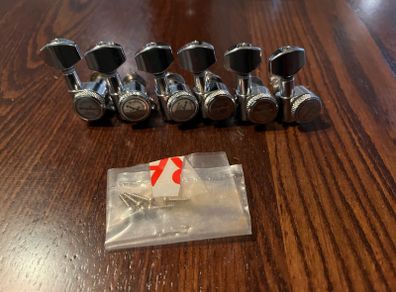 Electric guitar locking tuners machine heads 6 line electric guitar parts accessories
