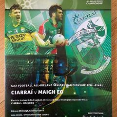2014 Kerry v Mayo - GAA All-Ireland Senior Football Championship Semi Final Programme