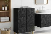 Bathroom Storage Cainet DELFT Black 59.5 x 31 x 80 cm
