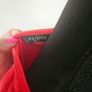 Beautiful 3/4 coral orange sleeve top size 14 Image 3