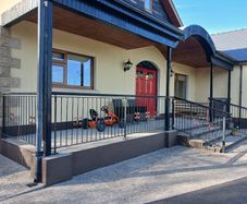 Steel railing
