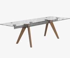 Boconcept Monza Glass Extendable Dining Table