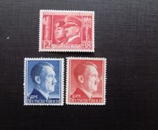 Germany WW2 Stamps.Mint and Mint hinged.Mussolini State Visit to Germany.