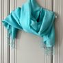 Italian silk/ wool blend scarf Image 4