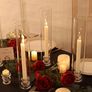 Glass Hurricane Candle Holders Set of 6 Image 4