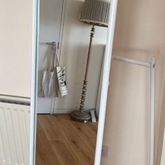 Knapper 48x160 standing mirror white