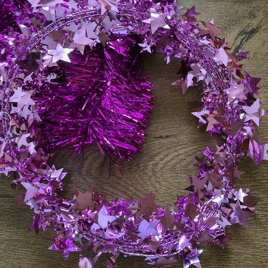 Christmas tinsel