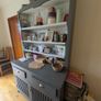 Pine dresser kitchen hutch with 2 x drawers and pull out drawers Image 3