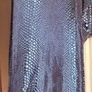 Ladies Genuine Leather /Suede Snakeskin Patterened Trousers Image 8
