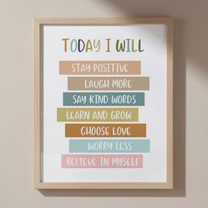 Unique Motivational Canvas Poster