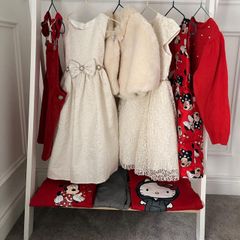 Girls Clothes Bundle Festive clothing 4-5years